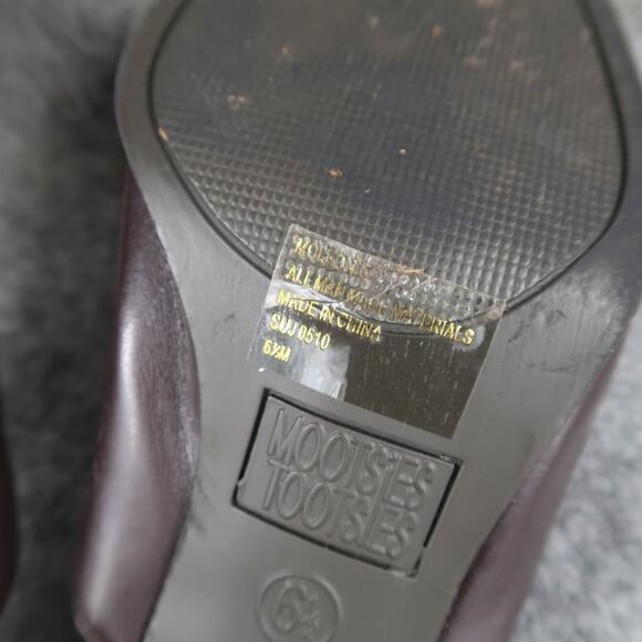 Mootsie Tootsie Shoes Womens 6.5 Mule Clog Pump Slip On Closed Toe Retro Fashion - Picture 14 of 14